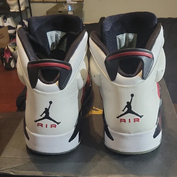 Jordan 6-17-23 'Carmine' (2021) Mens 11.5 EUC W/BOX - Picture 5 of 11